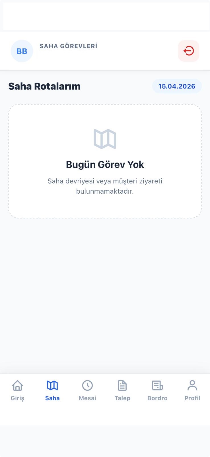 Saha Görevleri